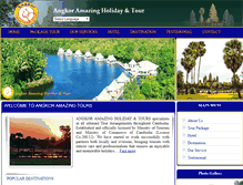 Tablet Screenshot of angkoramazingtour.com